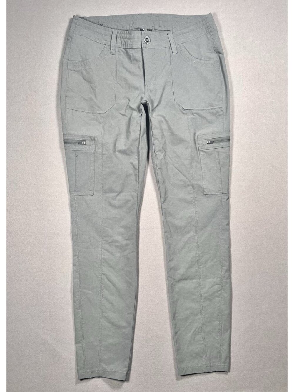 Kuhl Horizn Raven Outdoor Hiking Gray Skinny Pants 6276 - Women Size 6 X 30